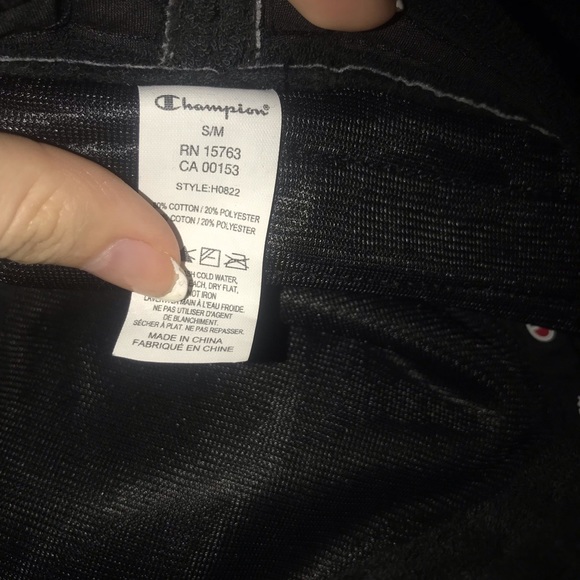 Small Black Champion Bucket Hat - Picture 2 of 2